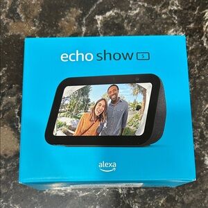 Amazon Echo Show 5 with Black Frame